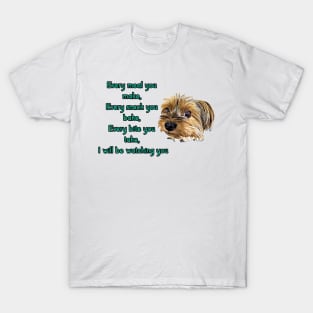 Funny Yorkie Yorkshire Terrier T-Shirt